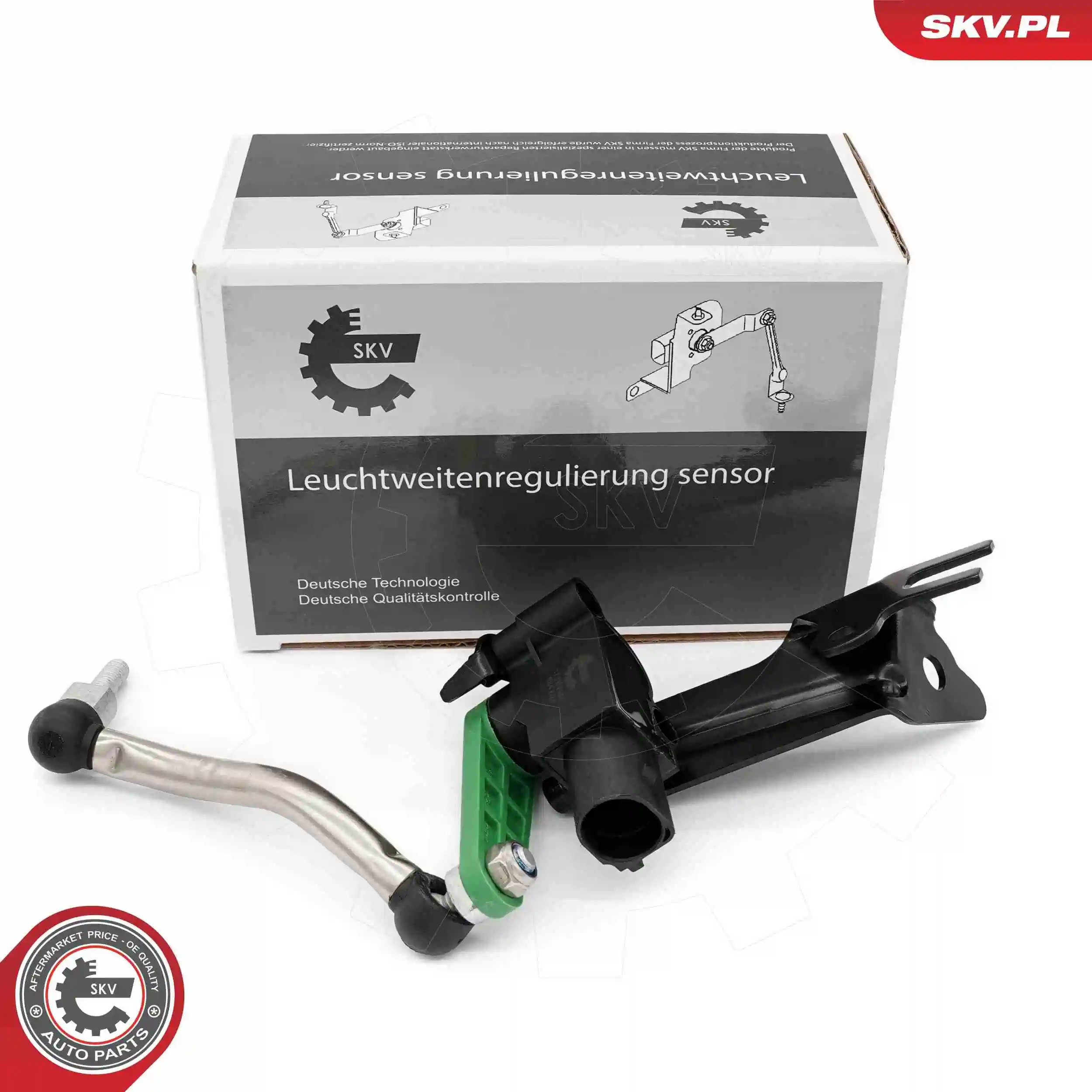 Sensor, headlight levelling